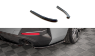 Splittery zadní boční V.1 BMW 4 Gran Coupe M-Pack G26 carbon look