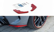 Splittery zadní boční V.2 BMW 1 F40 M-Packet červené