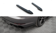 Splittery zadní boční V.3 Audi A4 S-line B9 černý lesklý plast