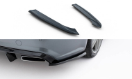 Splittery zadní boční V.3 Audi S6 / A6 S-Line / A6 C7 FL černý lesklý plast