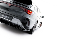 Splittery zadní boční V.4 Cupra Leon ST Mk1 Facelift černý lesklý plast