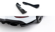 Splittery zadní boční V.5 Audi RS3 Sedan 8V Facelift černý lesklý plast