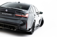 Splittery zadní boční V.5 BMW M3 Sedan / Touring G80 / G81 černý lesklý plast