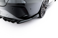 Splittery zadní boční V.5 Cupra Leon ST Mk1 Facelift černý lesklý plast