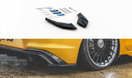 Splittery zadní boční VW Golf 8 2019- carbon look