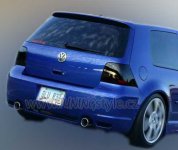 Spoiler-křídlo střešní R32 look TFB VW Golf IV