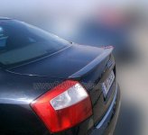 Spoiler-křídlo zadní kapoty S4 look sedan TFB Audi A4 B6 01-04
