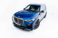 Spoiler pod nárazník lipa BMW X7 M-Pack G07 carbon