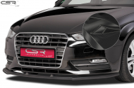 Spoiler pod přední nárazník CSR CUP - Audi A3 8V 12-16 carbon look lesklý