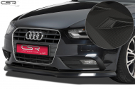 Spoiler pod přední nárazník CSR CUP - Audi A4 B8 2011/2015 carbon look matný
