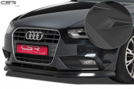 Spoiler pod přední nárazník CSR CUP - Audi A4 B8 2011/2015 černý matný
