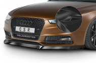 Spoiler pod přední nárazník CSR CUP - Audi A5S-line/ S5 8T 11-16 carbon look lesklý