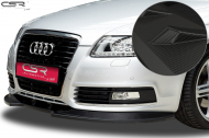 Spoiler pod přední nárazník CSR CUP - Audi A6 4F S-Line carbon look matný