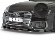 Spoiler pod přední nárazník CSR CUP - Audi A6 C8 4K S-Line / S6 C8 4K carbon look matný