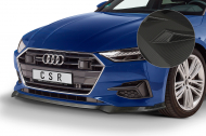 Spoiler pod přední nárazník CSR CUP - Audi A7 C8 18- carbon look matný