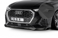 Spoiler pod přední nárazník CSR CUP - Audi Q3 (F3)  černý matný