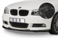 Spoiler pod přední nárazník CSR CUP - BMW 1 E82 / E88 M-Paket carbon look lesklý