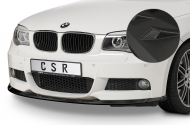 Spoiler pod přední nárazník CSR CUP - BMW 1 E82 / E88 M-Paket carbon look matný