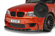 Spoiler pod přední nárazník CSR CUP - BMW 1 E82 M Coupe carbon matný