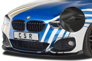 Spoiler pod přední nárazník CSR CUP - BMW 1 F20/F21 carbon look lesklý