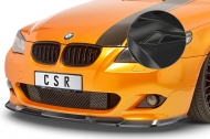 Spoiler pod přední nárazník CSR CUP - BMW 5 E60/E61 M-Paket carbon lesklý