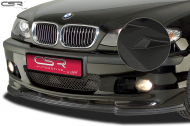 Spoiler pod přední nárazník CSR CUP - BMW E46 carbon look matný