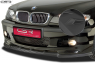 Spoiler pod přední nárazník CSR CUP - BMW E46 černý matný