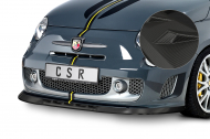 Spoiler pod přední nárazník CSR CUP - Fiat 500 Abarth 595 carbon look matný 