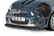 Spoiler pod přední nárazník CSR CUP - Fiat 500 Abarth 595 černý lesklý