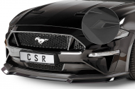 Spoiler pod přední nárazník CSR CUP - Ford Mustang VI 17- černý matný