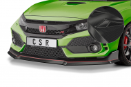 Spoiler pod přední nárazník CSR CUP - Honda Civic FK8 Type R 17- carbon lesklý