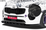 Spoiler pod přední nárazník CSR - Kia Sportage QL carbon look lesklý