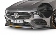 Spoiler pod přední nárazník CSR CUP - Mercedes Benz CLA C118/X118 AMG-Line černý lesklý
