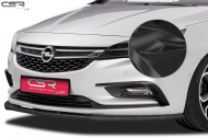 Spoiler pod přední nárazník CSR CUP - Opel Astra K carbon look lesklý