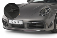 Spoiler pod přední nárazník CSR CUP - Porsche 911/992 carbon look matný 