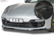 Spoiler pod přední nárazník CSR CUP - Porsche Panamera 2 carbon look lesklý