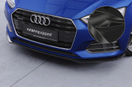 Spoiler pod přední nárazník CSR CUP pro Audi A5 (F5) 2016-2019 černý lesklý