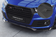 Spoiler pod přední nárazník CSR CUP pro Audi Q7 (4M) S-Line / SQ7 (4M) - černý matný