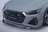 Spoiler pod přední nárazník CSR CUP pro Audi RS6 C8 / RS7 C8 (4K) - carbon look lesklý