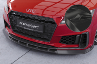 Spoiler pod přední nárazník CSR CUP pro Audi TT FV/8S S-Line / TTS FV/8S - černý lesklý