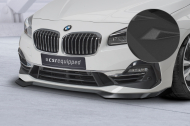 Spoiler pod přední nárazník CSR CUP pro BMW 2 F45 Active Tourer 18-21 (LCI) - černá struktura