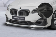 Spoiler pod přední nárazník CSR CUP pro BMW 2 F45 Active Tourer 18-21 (LCI) - černý lesklý