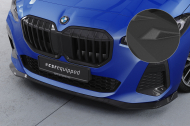 Spoiler pod přední nárazník CSR CUP pro BMW 2 U06 Active Tourer 2021- černá struktura