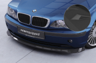 Spoiler pod přední nárazník CSR CUP pro BMW 3 E46 2001-2005 - černá struktura