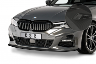 Spoiler pod přední nárazník CSR CUP pro BMW 3 (G20 / G21) M-paket carbon look matný