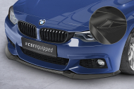 Spoiler pod přední nárazník CSR CUP pro BMW 4 (F32/F33/F36) M-Paket - carbon look lesklý