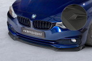 Spoiler pod přední nárazník CSR CUP pro BMW 4 F36 Gran Coupe - carbon look matný