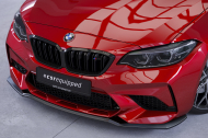 Spoiler pod přední nárazník CSR CUP pro BMW M2 Competition (F87) - černý matný