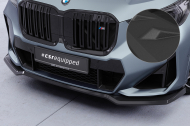 Spoiler pod přední nárazník CSR CUP pro BMW X1 U11 M-Paket 2022- černá struktura