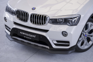 Spoiler pod přední nárazník CSR CUP pro BMW X3 (F25) LCI - carbon look lesklý